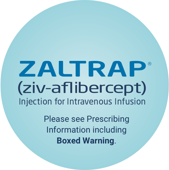 ZALTRAP® (ziv-aflibercept) Injection logo.