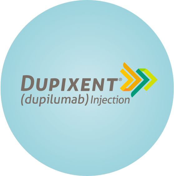 DUPIXENT® (dupilumab) Injection logo.