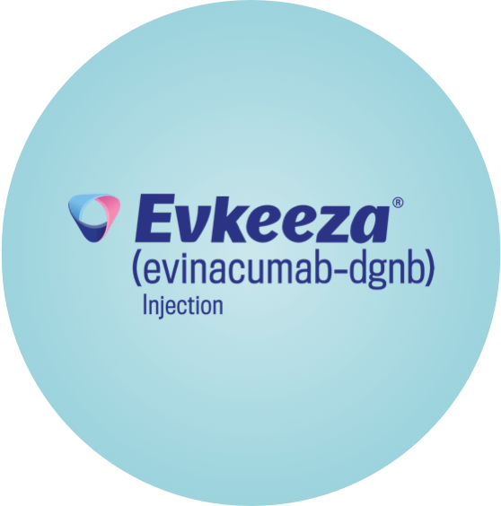 EVKEEZA (evinacumab-dgnb) Injection logo.
